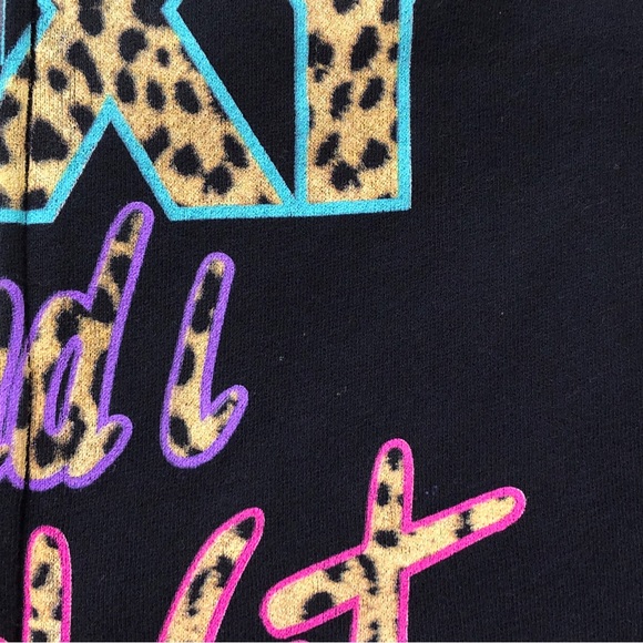 LMFAO Sexy And I Know It Party Rock Black Fleece Zip Up Hoodie Sweater L - Picture 14 of 14